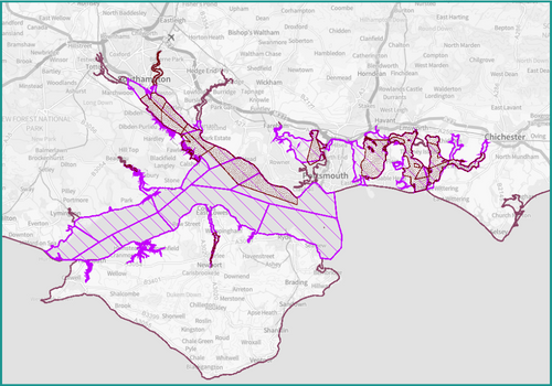 Shellfish Waters and Bivalve Harvesting Areas in the Solent